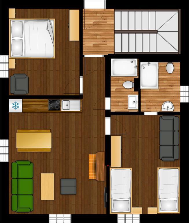 Apartment House Kongen Демановска Долина Стая снимка